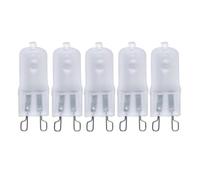 TYKGSQIP Bombilla halógena G9 para hornos y microondas, resistente al calor hasta 300° Vidrio esmerilado regulable (Vidrio esmerilado 50pcs/110V 60W)