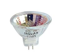 TYKGSQIP Bombilla halógena MR11 6V 10W 15W 20W 30W Lámpara de proyección blanca cálida 3000K 5PCS 5PCS 15W