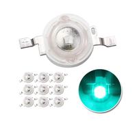 TYKGSQIP Chip LED de alta potencia Ice Blue,1W/3W/5W Pack 20 LED emulador de lumenes-longitud de onda 460-470Nm,para lámpara de ambiente DIY,iluminación decorativa de escenario(1W/lámpara azul hielo)