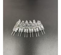 TYKGSQIP G4 Halogen Bulbs 110v-240v,dimmable T3 Jc Bi-pin Base Light Bulb,warm White for Chandelier,wall Sconces(6pcs/230V-35W)