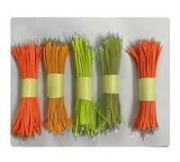 TYKGSQIP LED flexible filament,3v 50-Pcs 2700K Red Green Blue, 360 global luminous,LED filament Edison bulb diode lamp accessories,DIY art modeling lamp accessories(80MM/Pink)