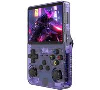 TYLATEK R36S Consola Retro Portátil - 20.000 juegos Pantalla IPS 3.5" de Colores Vivos, 128GB, Miles de Juegos Clásicos, Sistema ArkOS, Batería 3500mAh, Compatible con PSP, PlayStation 1, N64