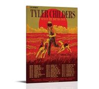 Tyler Childers Send in The Hounds Tour - Pinturas de pared impermeables y resistentes a las manchas, pinturas decorativas de alta definición, pinturas decorativas para estudio y cafetería, resistente