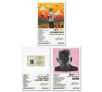 Tyler - Juego de 3 pósteres de lienzo: flor, niño, Igor - Llámame si te pierdes - Juego de 3 piezas, 30,5 x 45,7 cm, sin marco