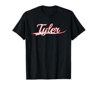 Tyler Texas East TX Vintage Varsity Distressed Throwback Camiseta