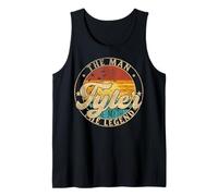 TYLER The Man The Myth The Legend First Name Camiseta sin Mangas