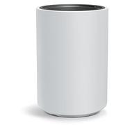 Tymar Maceta alta grande para exterior, macetero para exterior, maceta grande para interior (Blanco, Ø 47 cm de largo)