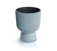 Tymar Maceta con inserto, maceta de plástico, macetero, maceta grande (DBMIS gris, diámetro 30 cm)