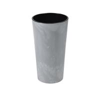Tymar Macetero alto interior, macetero grande, maceta (hormigón, diámetro de 19 cm)