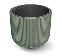 Tymar Macetero con inserto, maceta de plástico, macetero, maceta grande (DBML verde, diámetro 30 cm)