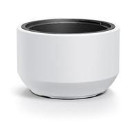 Tymar Macetero con Inserto, macetero de plástico, macetero, macetero Grande(Blanc HEOS,ø 30 cm)