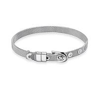 TYMONT Pulsera Gótica De Malla De Acero Inoxidable, Pulsera De Bicicleta Punk, Regalo Para Hombres Y Mujeres, Pulsera De Pareja