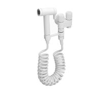 TYMYW Ducha Higienica para Wc Blanco Uno Entra Dos Salen 3M Manguera de Ducha Y Soporte Giratorio Salida de Agua de Modo Dual