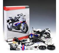 TYNBV Modelo de Coleccionable 1:12 para BMW S1000 RR Motocicleta Modelo Diecast Aleación Metal Juguete