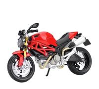 TYNBV Modelo de Coleccionable 1:12 para Ducati Monster 696, Motocicleta De Aleación, Modelo Metal Fundido A Presión, Juguete para Regalo para Niños(Red Retail Box)