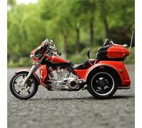 TYNBV Modelo de Coleccionable 1:12 para Harley para Davidson CVO para Tri Glide 2021 Trikes Vehículos De Fundición A Presión Modelo Motocicleta Coleccionable Juguetes Diecast Moto Regalo(Orange)