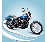 TYNBV Modelo de Coleccionable 1:12 para Harley, para Dyna, para Super Glide Sport 2004 Static Modelo De Motocicleta Fundición A Presión, Juguete Coleccionable, Regalo