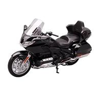 TYNBV Modelo de Coleccionable 1:12 para Honda Gold Wing 2020 Metal Diecast Modelo Motocicleta Regalo Pantalla Rojo/Blanco/Negro(Nero)