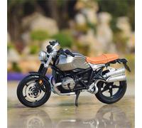 TYNBV Modelo de Coleccionable 1:18 para BMW R Nine T Scrambler Motocicleta Modelo De Aleación Simulación Diecast Metal Juguete Regalos