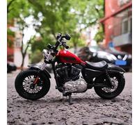 TYNBV Modelo de Coleccionable 1:18 para Harley Cuarenta Y Ocho Especial Modelo De Aleación Motocicleta, Simulación Colección Juguetes Metal Fundido A Presión, Regalo para Niños(with Retail Box)
