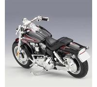 TYNBV Modelo de Coleccionable 1/18 para Harley FXDFSE CVO Fat Bob 2009, Modelo De Motocicleta, Coche Aleación Simulación, Juguete Metal, Colección para Regalo