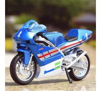 TYNBV Modelo de Coleccionable 1:18 para Yamaha TZ250 M Modelo De Aleación Motocicleta Simulación Diecast Colección Juguetes Metal Regalos para Niños(with Foam Box)