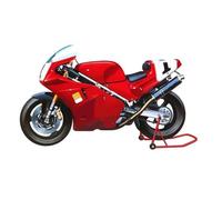 TYNBV Modelo de Coleccionable Colección De Coches Juguete Motocicleta, Modelo Aleación Simulación Regalo, Versión Ensamblaje 1/12 para Ducati 888 para Superbike Racer '92