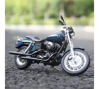 TYNBV Modelo de Coleccionable Modelo De Motocicleta A Escala 1:12, Colección Portátil, Juguetes para Harley, para Davidson, para DYNA, para Super Glide Sport 2004