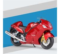 TYNBV Modelo de Coleccionable Modelo De Motocicleta Aleación para Suzuki para Hayabusa GSX-1300R, Escala 1:18, Fundido A Presión, para Deportes Calle, Colección Regalos(Rosso)