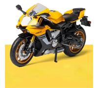 TYNBV Modelo de Coleccionable Modelo De Motocicleta Aleación para Yamaha YZF-R1 A Escala 1:12, Simulación Metal, Colección Viaje, Regalos(Jaune)