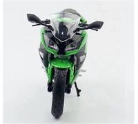 TYNBV Modelo de Coleccionable Modelo De Motocicleta Colección Juguete Aleación Fundición A Presión Estática 1:12 para Kawasaki para Ninja 250 con Sonido Y Luz(Vert)