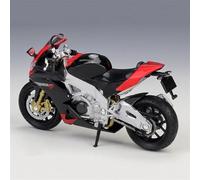 TYNBV Modelo de Coleccionable Modelo De Motocicleta, Colección Simulación Aleación, Regalo para Niños 1:18 para Aprilia Factory RS V4(with Foam Box)