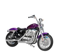 TYNBV Modelo de Coleccionable Modelo De Motocicleta Diecast Juguete Metal Regalos para Niños 1:18 para Harley XL1200V Setenta Y Dos 2018(with Box B)