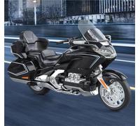 TYNBV Modelo de Coleccionable Modelo De Motocicleta En Miniatura Aleación Fundida A Presión 1/11, Juguete con Volante Y Dirección para Honda Gold Wing GL800 2021(Nero)