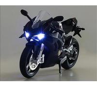 TYNBV Modelo de Coleccionable Modelo De Motocicleta Motocross A Escala 1/12, Juguete Colección, Regalo, Fundición A Presión Estática para Ducati V4S Panigale(Nero)