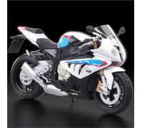 TYNBV Modelo de Coleccionable Modelo De Motocicleta para BMW S1000RR 2009 A Escala 1:12, Juguete para Regalar, Estático Fundición A Presión(BLU)