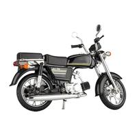 TYNBV Modelo de Coleccionable Modelo De Motocicleta para Honda JiaLing JH-70 Aleación 1:12, Scooter Juguete, Adorno para Pastel(Nero)