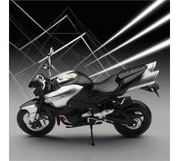 TYNBV Modelo de Coleccionable Motocicleta En Miniatura De Aleación Fundida A Presión 1/12, Juguetes con Volante Y Dirección para Suzuki B-King(Silver)
