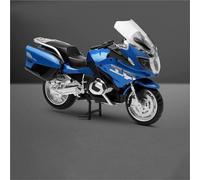 TYNBV Modelo de Coleccionable Motocicleta En Miniatura De Aleación Fundida A Presión 1:12, Juguetes con Volante Y Dirección para BMW R1250RT(BLU)