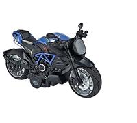 TYNBV Modelo de Coleccionable para Ducati, Modelo De Motocicleta, Aleación, Regalo Cumpleaños, Juguetes para Niños, Colección Coches 1:12(BLU)