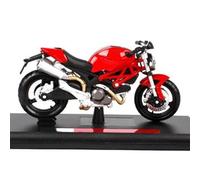 TYNBV Modelo de Coleccionable para Ducati Monster 696 1:18 Motocicleta Simulación Aleación Modelo Colección Decoración Regalos
