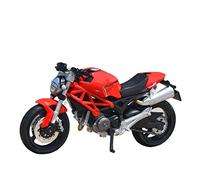 TYNBV Modelo de Coleccionable para Ducati Monster 696 Aleación De Motocicletas Modelo Diecast Regalo Cumpleaños Los Niños Colección Coches 1/18(Red Foam Box)