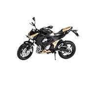 TYNBV Modelo de Coleccionable para Kawasaki Z800 Aleación Die Cast Motocicleta Modelo Juguete Regalo De Cumpleaños Niños Juguetes Colección 1/12(Gold with Box)