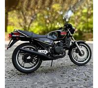 TYNBV Modelo de Coleccionable Simulación De Motocicleta, Colección Modelos Fundidos A Presión, Regalo para Niños 1:12 para Yamaha RZ250(Nero)