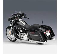 TYNBV Modelo de Coleccionable Simulación De Motocicleta, Colección Modelos Fundidos A Presión, Regalo para Niños 1/12 para Harley para Davidson Street Glide 2015