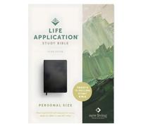 Tyndale NLT Life Application Study Bible, Third Edition, Black (de piel falsa)