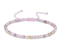 TYNXK Tobillera Pulsera Mujer Pulsera delicada de 3 mm for mujer, ajustable, fácil usar, ideal for tu mejor amiga(Color-03)