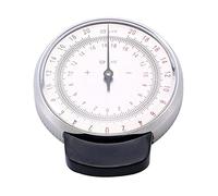 Tyoe Medida de lentes para anteojos con escala transparente, reloj eléctrico, ajuste de radiante para tienda de gafas, medida de lentes de acero inoxidable