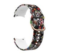 Tyogeephy 20mm Correa Compatible con Garmin vivoMove Luxe/vivoMove style/vivoactive 5/Active 5/Galaxy Watch 6 5 4, Correas Silicona Mujer Hombre Pulsera Recambio