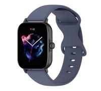 Tyogeephy 20mm Silicona Suave Deportiva Impermeable Recambio Pulsera Correa para Amazfit Active/GTR Mini/Bip 3 pro/Bip 3 /GTS4 Mini/GTS 3